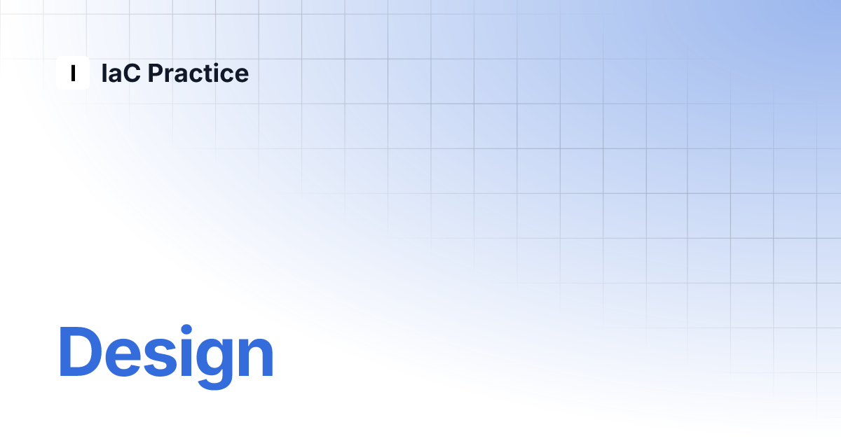 Design iac practice